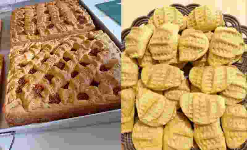 Bay Tat - kue khas Bengkulu berbentuk bunga